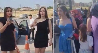 Okul yönetimi mezuniyet kıyafetini "Uygunsuz" buldu, öğrenciler törene alınmadı