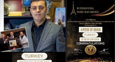 "Buğday Tanesi"ne Uluslararası Paris Film Festivali'nden ödül