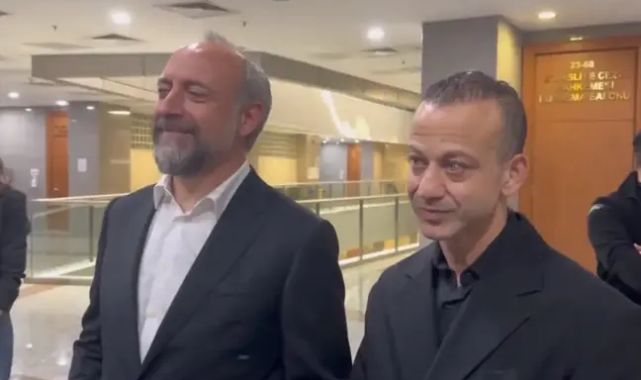 Halit Ergenç ve Rıza Kocaoğlu 'yalan tanıklık' iddiasıyla ilk kez hakim karşısına çıktı