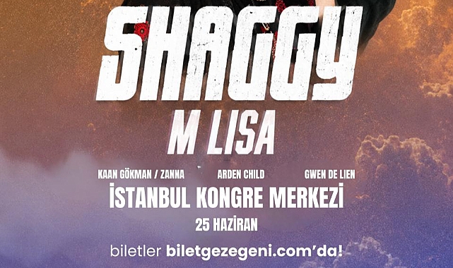 Reggae Efsanesi Shaggy, 25 Haziran'da İstanbul'u Sallamaya Geliyor!