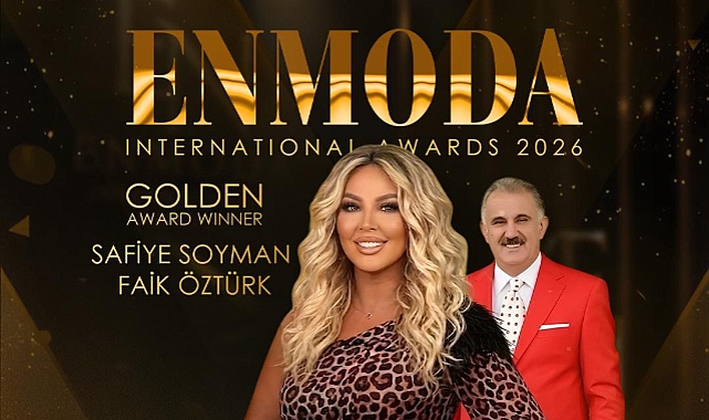Safiye Soyman ve Faik Öztürk, En Moda Uluslararası Ödül Töreni'nde