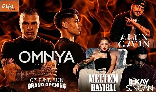 ÜLFET BEACH CLUB 2026 SEZONUNU OMNYA İLE AÇIYOR