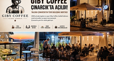 Çınarcık'ta 3. Nesil Kahve Deneyiminin Adı: Giby Coffee